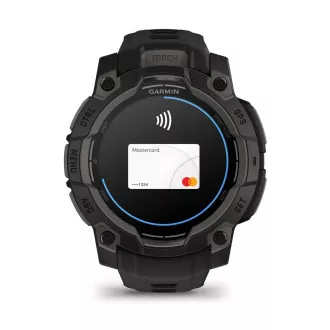 Garmin Instinct 3 - 45 mm, AMOLED, fekete, fekete pánttal Garmin Instinct 3 - 45 mm, AMOLED, fekete, fekete pánttal