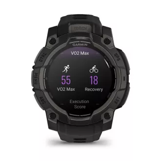 Garmin Instinct 3 - 45 mm, AMOLED, fekete, fekete pánttal Garmin Instinct 3 - 45 mm, AMOLED, fekete, fekete pánttal