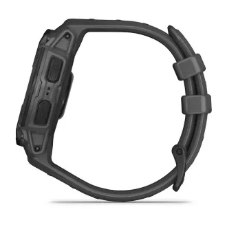 Garmin Instinct E - 45 mm, fekete, szén színű szíjjal