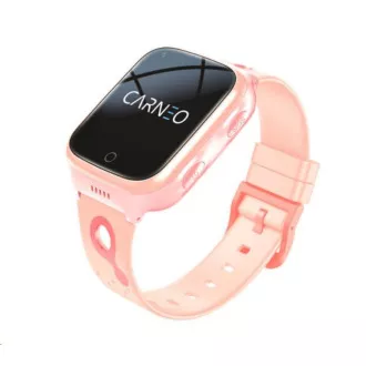 CARNEO Gyermek GPS Watch GuardKid  4G Platinum rózsaszínű