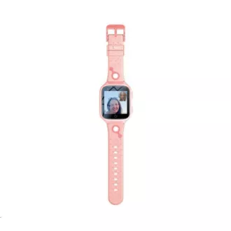 CARNEO Gyermek GPS Watch GuardKid  4G Platinum rózsaszínű