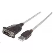 MANHATTAN USB-soros port átalakító (FTDI FT232RL chip, 45cm)