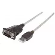 MANHATTAN USB-soros port átalakító (Prolific PL-2303RA Chip 1.8m)