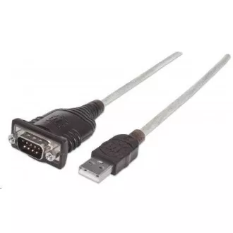 MANHATTAN USB-soros port átalakító (Prolific PL-2303RA Chip 1.8m)