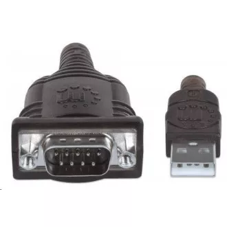 MANHATTAN USB-soros port átalakító (Prolific PL-2303RA Chip 1.8m)
