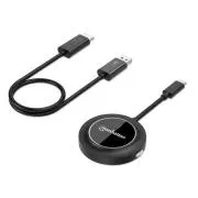 MANHATTAN HDMI vezeték nélküli prezentációs készlet, 1080p, Fekete
