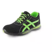 CXS LAND ISCHIA S1P alacsony cipő, fekete-zöld, 40-es méret