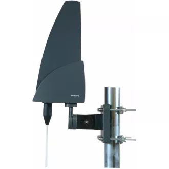 EVOLVEO Shark, aktív kültéri antenna DAB /DVB-T2, LTE, 4G, 5G szűrő