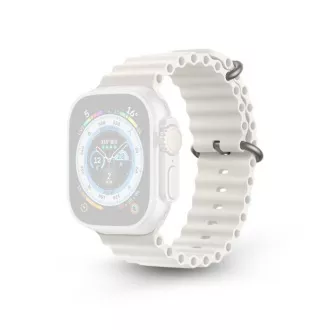 RhinoTech Ocean szíj Apple Watch 42/44/45/49mm-es órához fehér