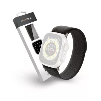 RhinoTech Ultra Wild Trail szíj Apple Watch 38/40/41mm-es órához fekete/szürke