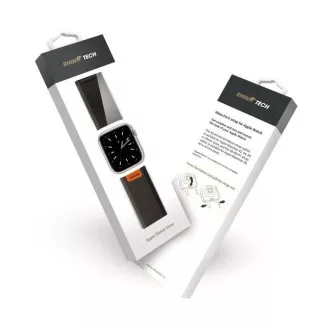 RhinoTech Ultra Wild Trail szíj Apple Watch 38/40/41mm-es órához fekete/szürke