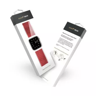RhinoTech Strap Magic Tape Apple Watch 38/40/41mm-es órához piros