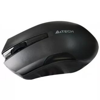 A4tech G3-200N, V-Track, vezeték nélküli optikai egér, 2,4 GHz, 10 m hatótáv, fekete