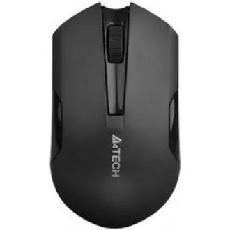 A4tech G3-200N, V-Track, vezeték nélküli optikai egér, 2,4 GHz, 10 m hatótáv, fekete