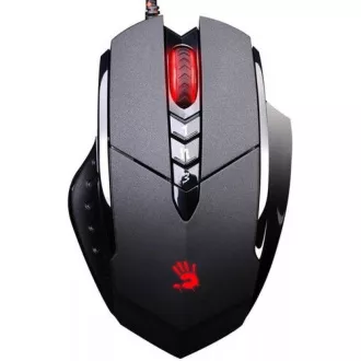 A4tech BLOODY V7 játék egér, akár 3200 DPI, V-Track technológia, 160 KB memória, USB, CORE 2, fém padok