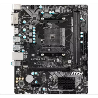 MSI MB Sc AM4 A320M-A PRO, AMD A320, VGA, 2xDDR4, m-ATX, m-ATX MSI MB Sc AM4 A320M-A PRO, AMD A320, VGA, 2xDDR4, m-ATX, m-ATX