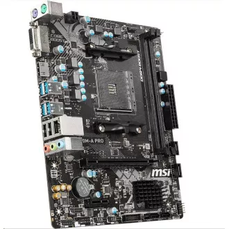MSI MB Sc AM4 A320M-A PRO, AMD A320, VGA, 2xDDR4, m-ATX, m-ATX MSI MB Sc AM4 A320M-A PRO, AMD A320, VGA, 2xDDR4, m-ATX, m-ATX