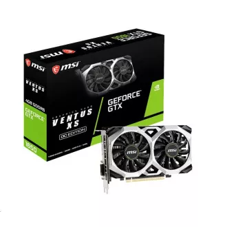 MSI VGA NVIDIA GeForce GTX 1650 VENTUS XS D6 4G OC, 4GB GDDR6, 1xDP, 1x HDMI, 1xDVI, 1xDVI MSI VGA NVIDIA GeForce GTX 1650 VENTUS XS D6 4G OC, 4GB GDDR6, 1xDP, 1x HDMI, 1xDVI, 1xDVI