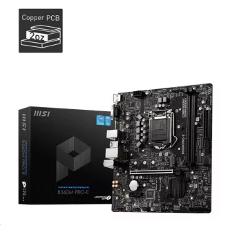 MSI MB Sc LGA1200 B560M PRO-E, Intel B560, 2xDDR4, 1xHDMI, VGA, mATX, VGA