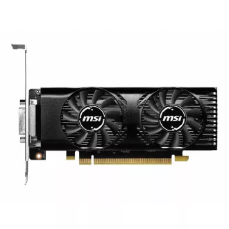 MSI VGA NVIDIA GeForce GTX 1630 4GT LP OC, GTX 1630, 4GB GDDR6, 1xDP, 1xHDMI, 1xDVI, 1xDVI