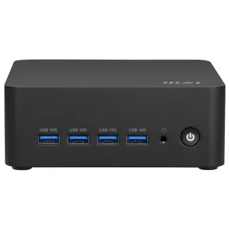 MSI PC Cubi Z AI 8M-004BEU, R9 8945HS, N/A, N/A SSD, N/A, N/A, nincs operációs rendszer, fekete
