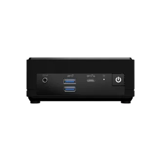 MSI PC Cubi N ADL S-225BEU, N100, nincs RAM, nincs SSD, UHD, Nincs operációs rendszer, Fekete