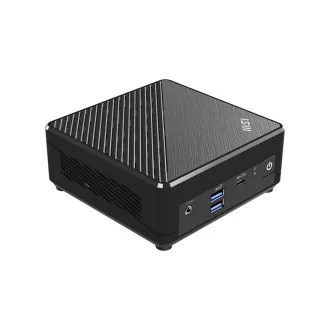 MSI PC Cubi N ADL S-225BEU, N100, nincs RAM, nincs SSD, UHD, Nincs operációs rendszer, Fekete