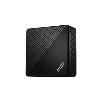 MSI PC Cubi N ADL S-225BEU, N100, nincs RAM, nincs SSD, UHD, Nincs operációs rendszer, Fekete