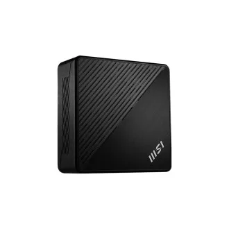 MSI PC Cubi N ADL S-225BEU, N100, nincs RAM, nincs SSD, UHD, Nincs operációs rendszer, Fekete