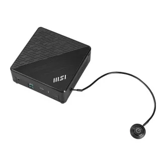 MSI PC Cubi N ADL S-225BEU, N100, nincs RAM, nincs SSD, UHD, Nincs operációs rendszer, Fekete
