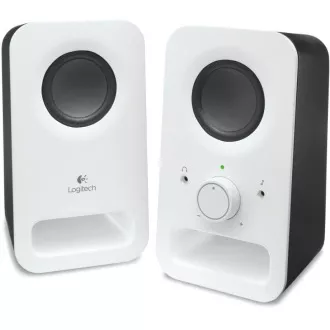 Logitech multimédiás hangszórók 2.0 Z150 Snow White
