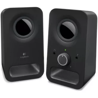 Logitech multimédiás hangszórók 2.0 Z150 Midnight Black Logitech multimédiás hangszórók 2.0 Z150 Midnight Black