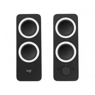 Logitech multimédiás hangszórók 2.0 Z200 Midnight Black
