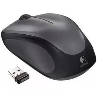 Logitech vezeték nélküli egér M235, kompakt, szürke