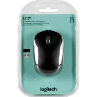 Logitech Wireless Mouse M171, fekete