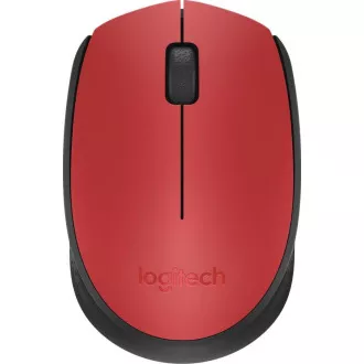 Logitech Wireless Mouse M171, piros