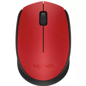 Logitech Wireless Mouse M171, piros