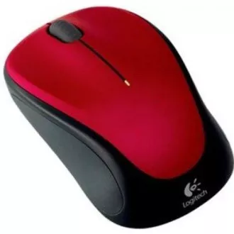 Logitech Wireless Mouse M235, piros
