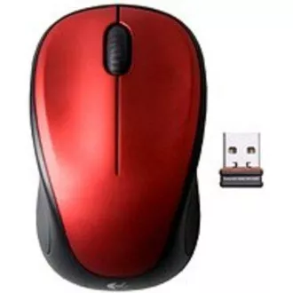 Logitech Wireless Mouse M235, piros