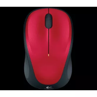 Logitech Wireless Mouse M235, piros