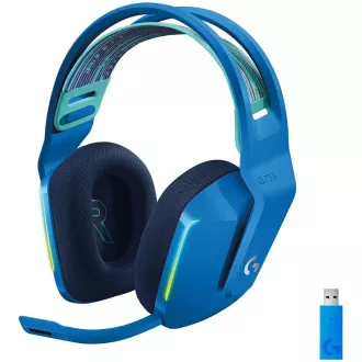 Logitech gaming fejhallgató G733, LIGHTSPEED vezeték nélküli RGB Gaming Headset, EMEA, fekete