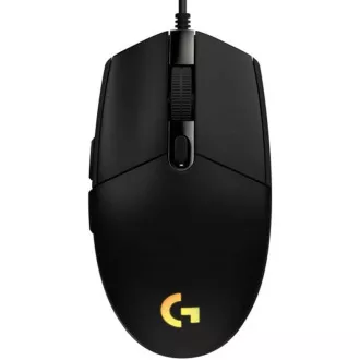 Logitech Gaming Mouse G102 2. generációs LIGHTSYNC játékegér, USB, EER, fekete