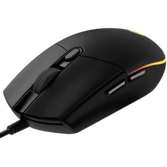 Logitech Gaming Mouse G102 2. generációs LIGHTSYNC játékegér, USB, EER, fekete