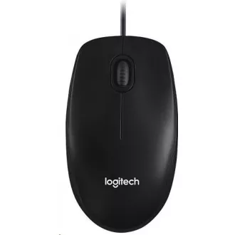 Logitech M100 egér, fekete