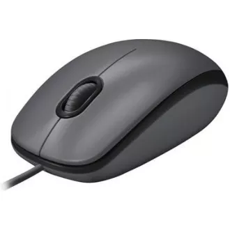 Logitech M100 egér, fekete