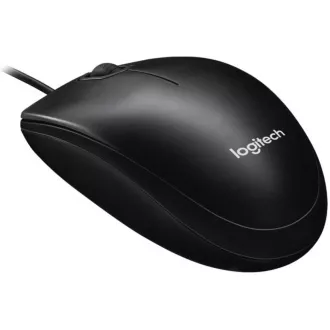 Logitech M100 egér, fekete