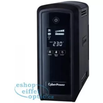 CyberPower PFC SineWave LCD GP UPS 900VA/540W, Schuko aljzatokkal