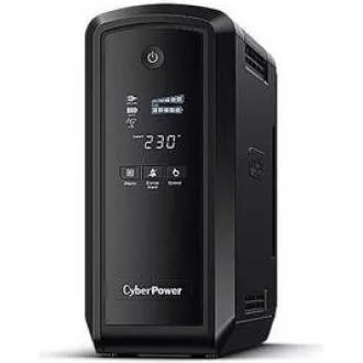 CyberPower PFC SineWave LCD GP UPS 900VA/540W, Schuko aljzatokkal