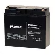 Akkumulátor - FUKAWA FW 18-12 U (12V/18Ah - M5), élettartam 5 év