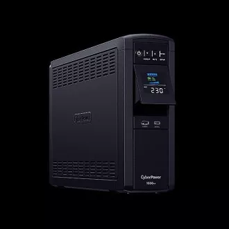 CyberPower PFC SineWave LCD GP UPS 1600VA/1000W, Schuko aljzatokkal